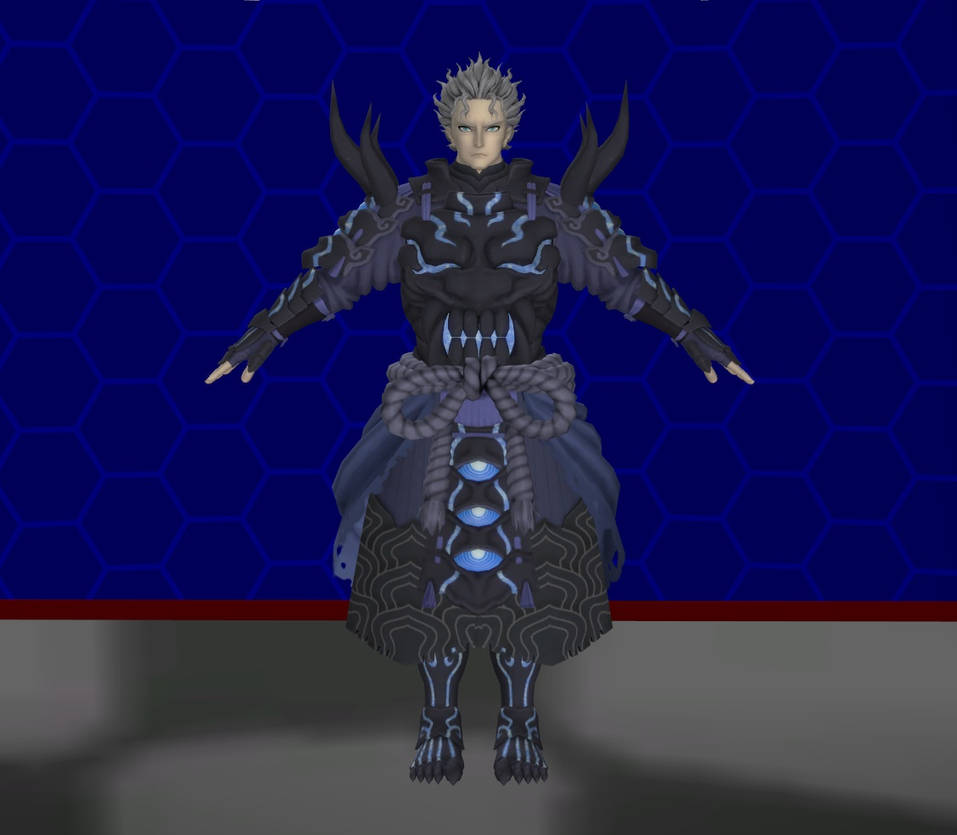 Model DL: Getsu Rando by WOLFBLADE111 on DeviantArt