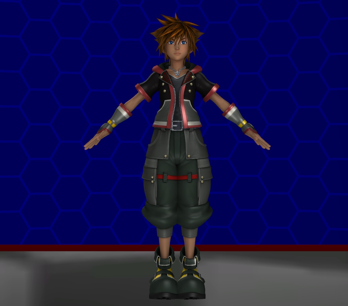 Naruto x Sora from Kingdom Hearts Fusion by OllyOddfarm on DeviantArt