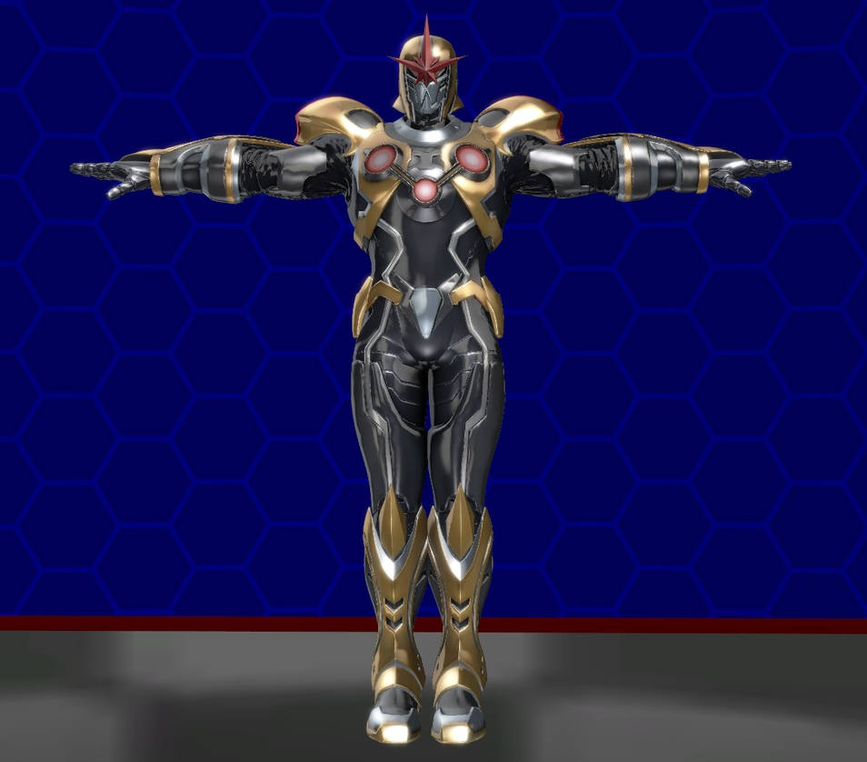 NOVA PRIME Render by MixedWrestlingD on DeviantArt