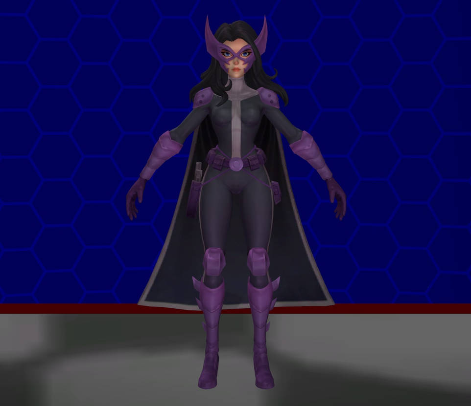 Model DL: DC World's Collide Huntress by WOLFBLADE111 on DeviantArt
