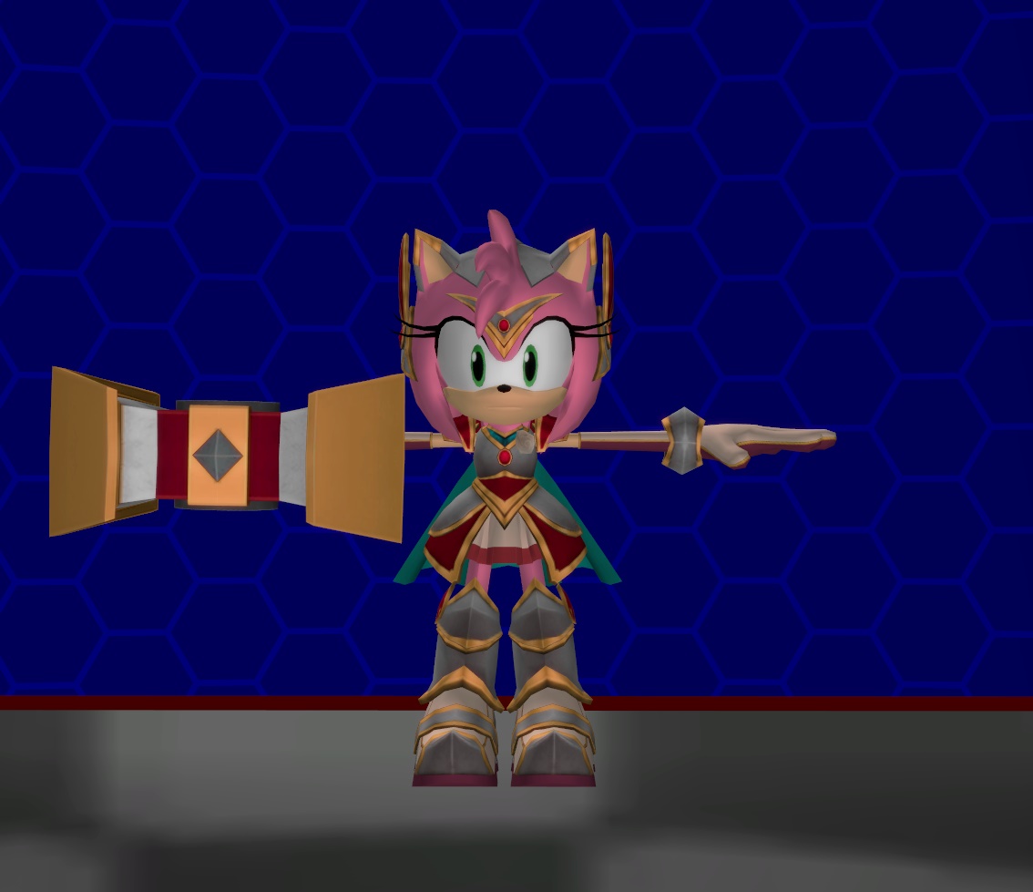 Model DL: Paladin Amy by WOLFBLADE111 on DeviantArt