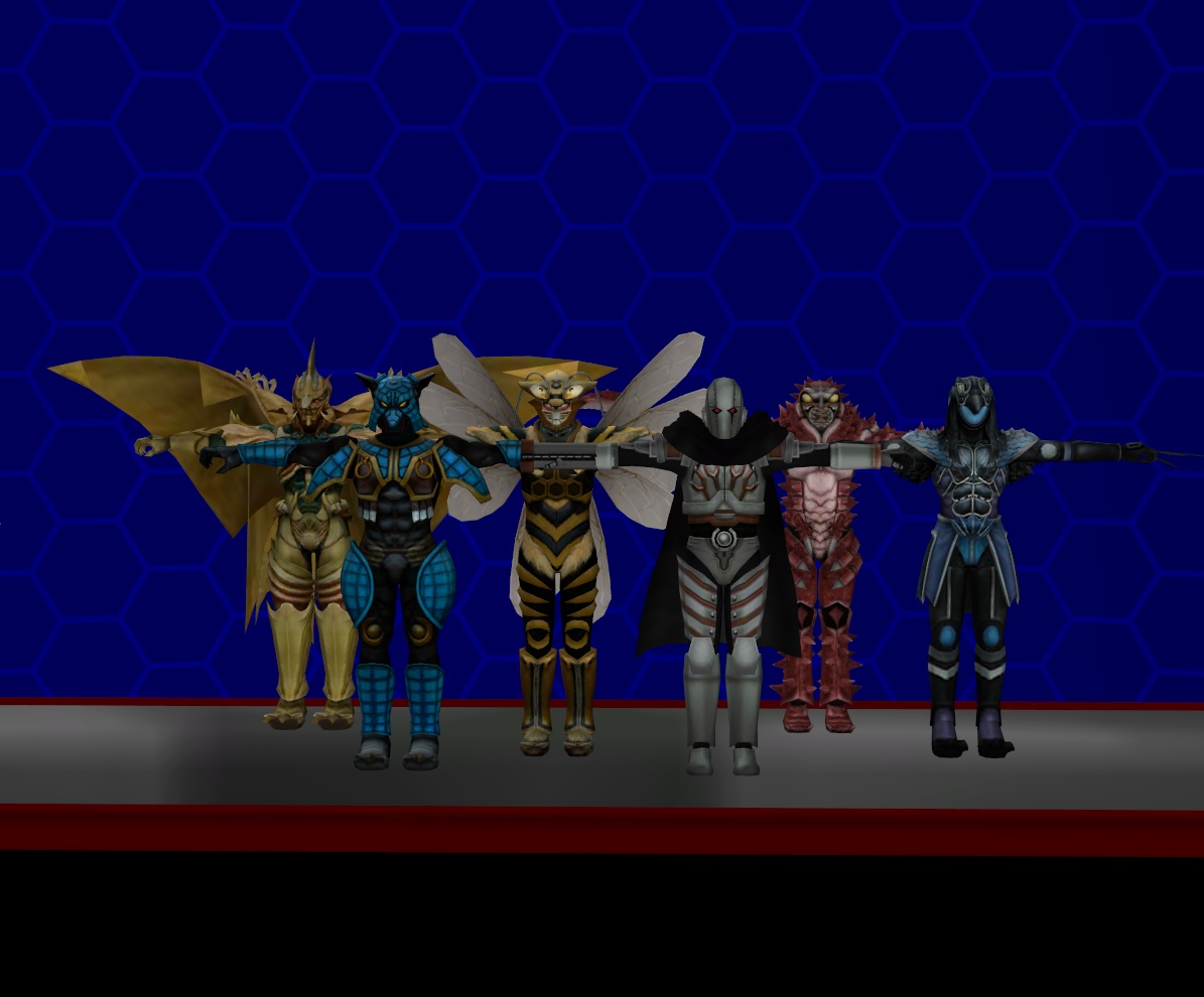 Model DL BIMA Garuda Knight Villains Pack 1 by WOLFBLADE111 on DeviantArt