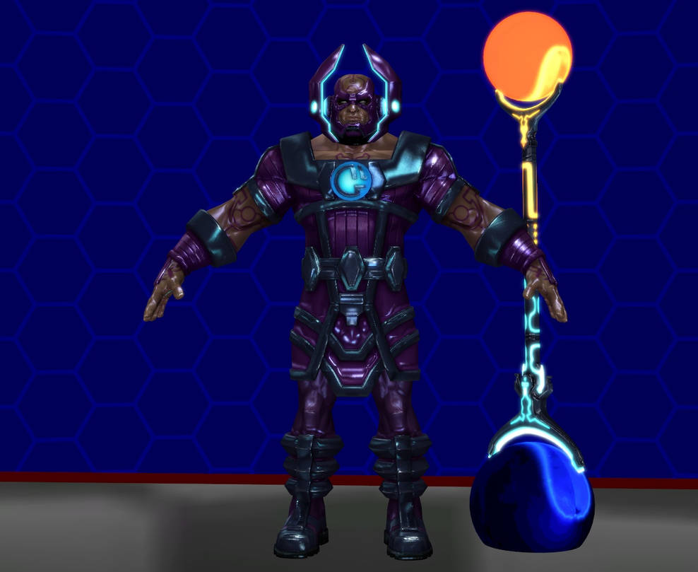 Model DL Marvel CoC Galan by WOLFBLADE111 on DeviantArt