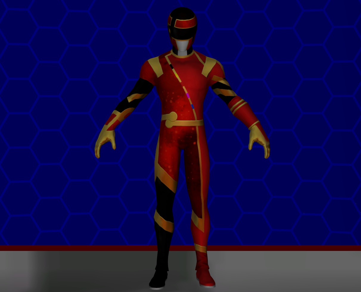 Model DL: PRLW Red Solar Ranger by WOLFBLADE111 on DeviantArt