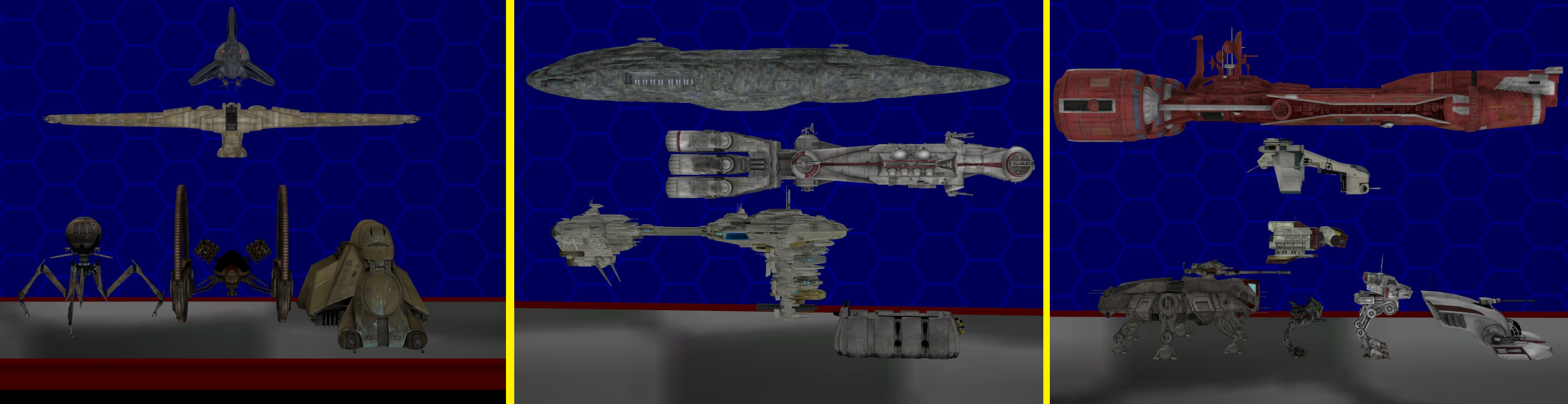 Model DL: Star Wars Vehicles by WOLFBLADE111 on DeviantArt