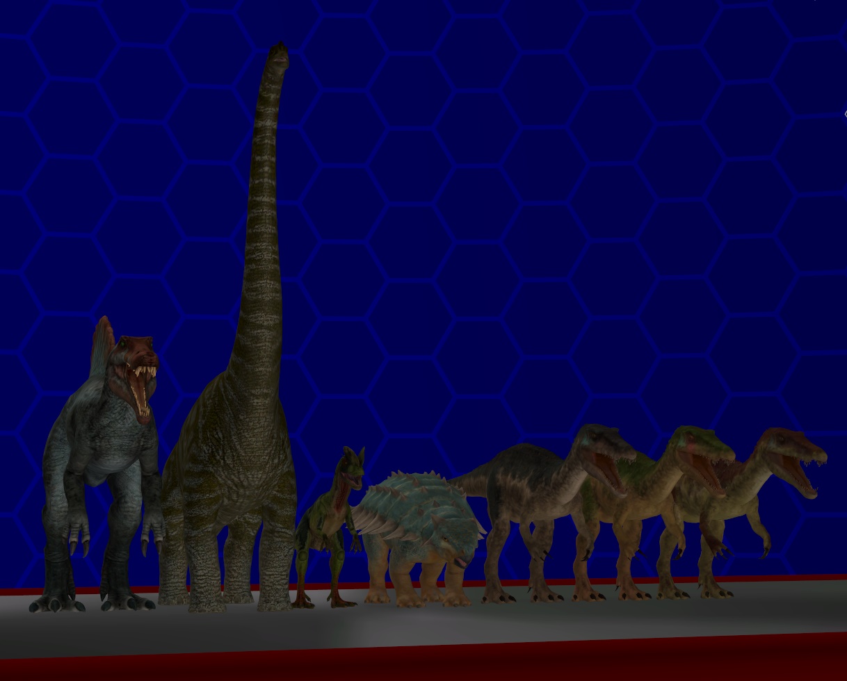Model DL: Jurassic Pack 1 by WOLFBLADE111 on DeviantArt