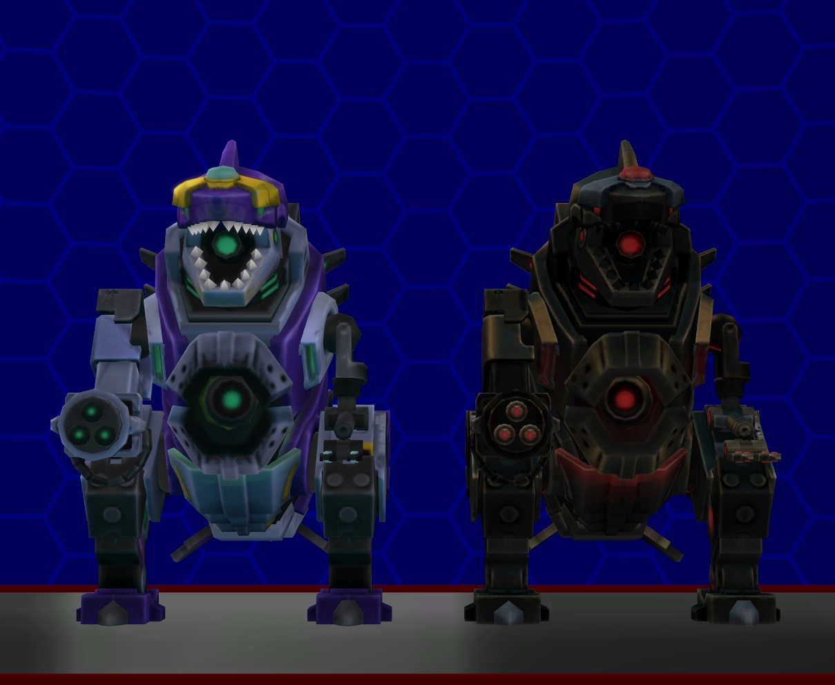 Model DL: Mecha Sharkjira by WOLFBLADE111 on DeviantArt