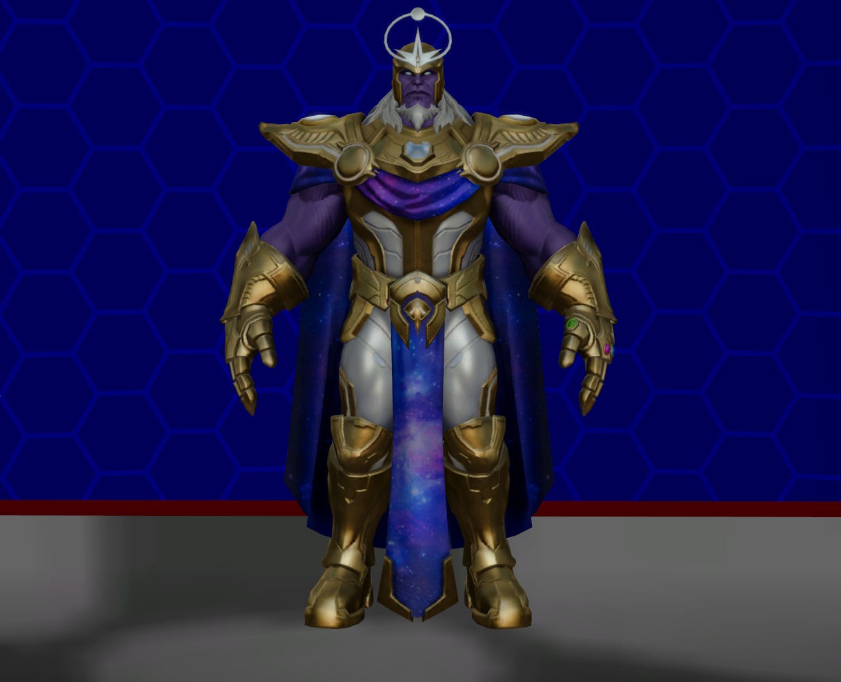 Model DL: Marvel Super War Titan of Light Thanos by WOLFBLADE111 on ...