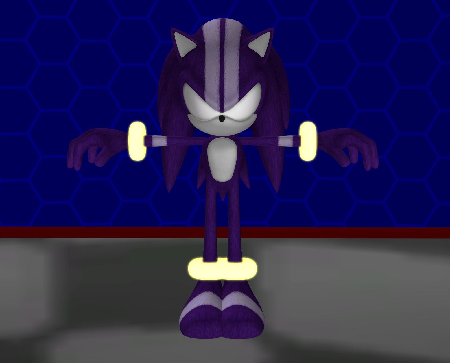 Sonic And The Secret Rings - Darkspine Sonic - 3D model by kanekiken2016  (@kanekiken2016) [17ba840]