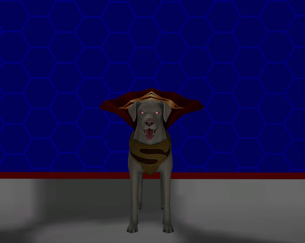 Model DL: DC Legends Legendary Krypto by WOLFBLADE111 on DeviantArt