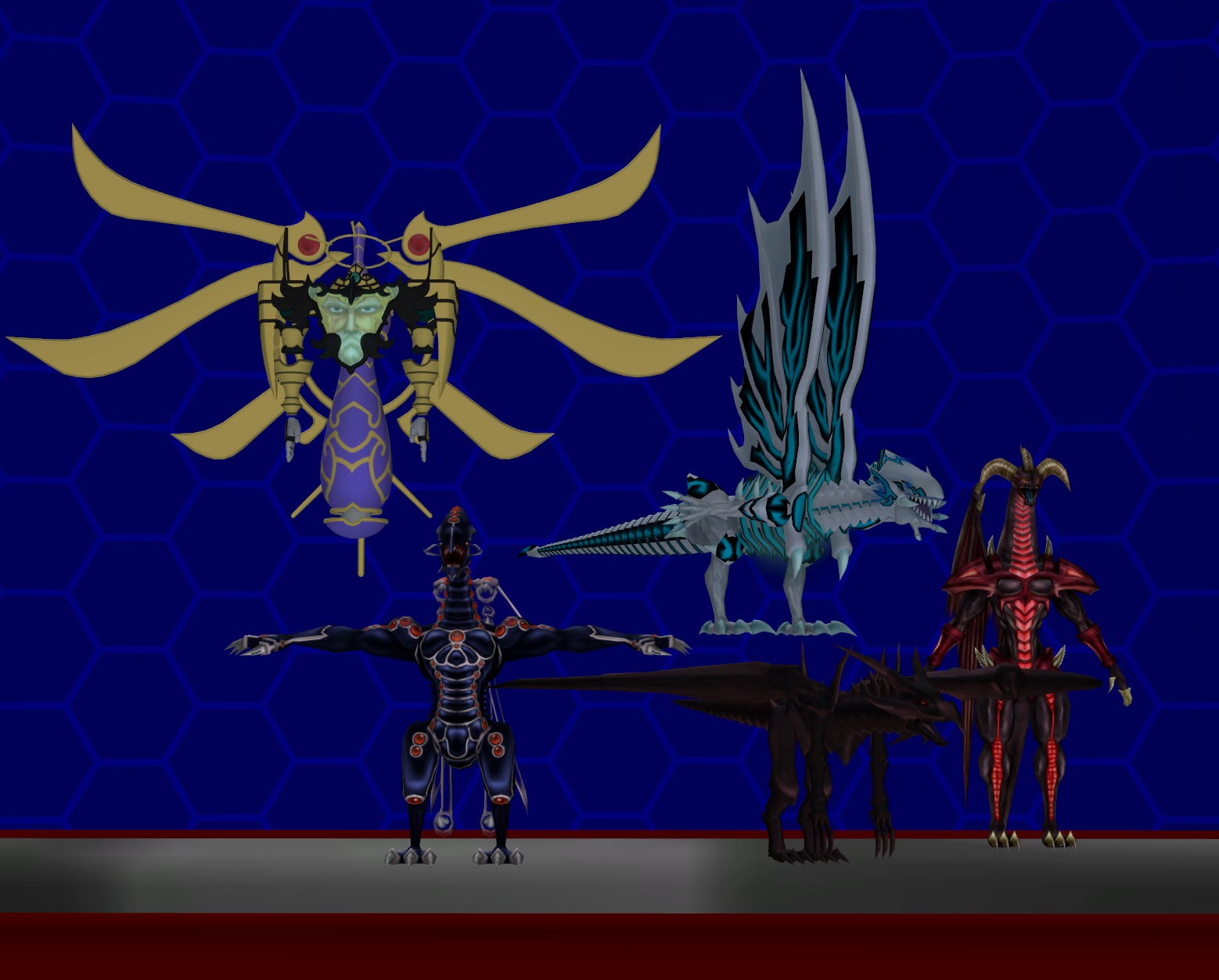 Model DL: YuGiOh Monster Pack 1 by WOLFBLADE111 on DeviantArt