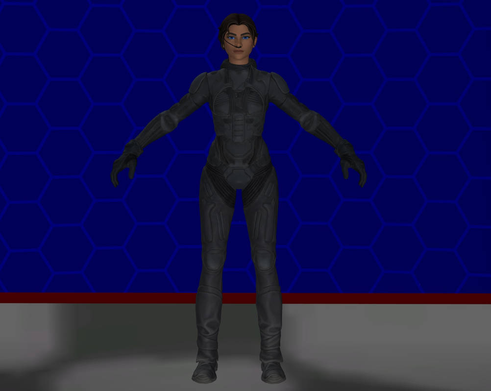 Model DL Fortnite Chani by WOLFBLADE111 on DeviantArt