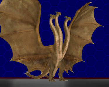 Model DL: Legendary King Ghidorah