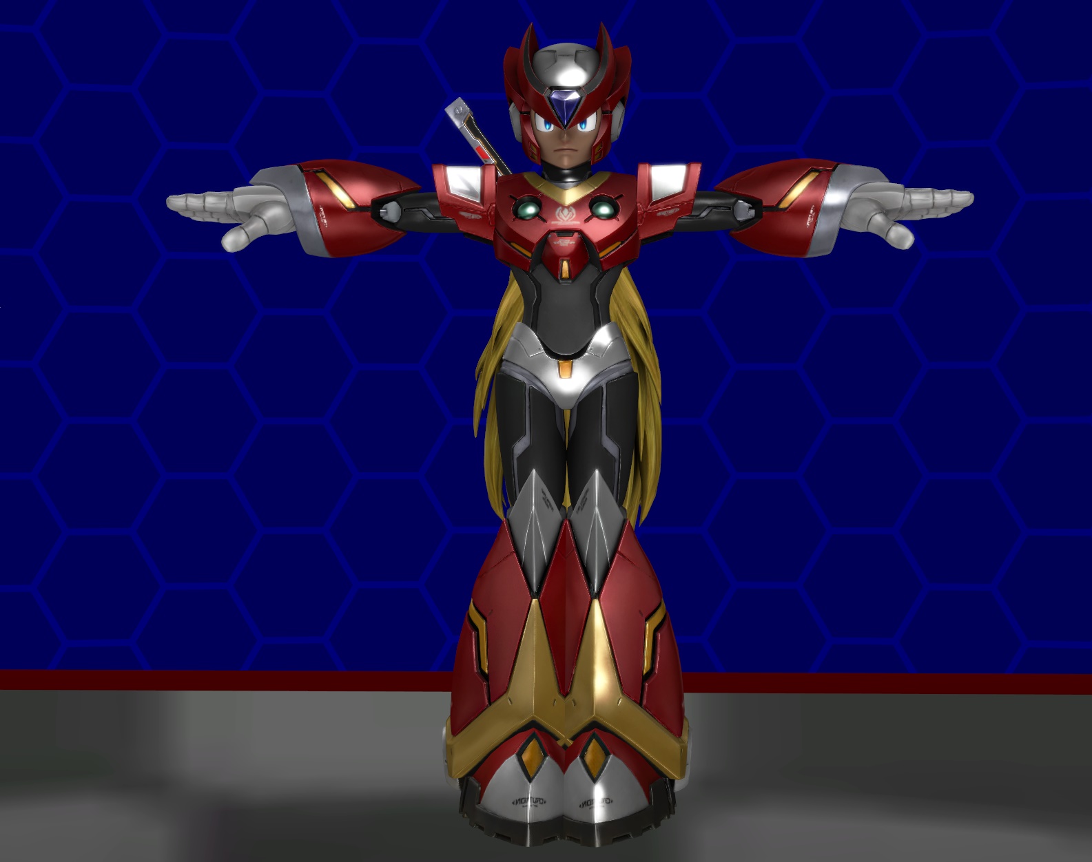 Model ReUp: MVCI Zero by WOLFBLADE111 on DeviantArt