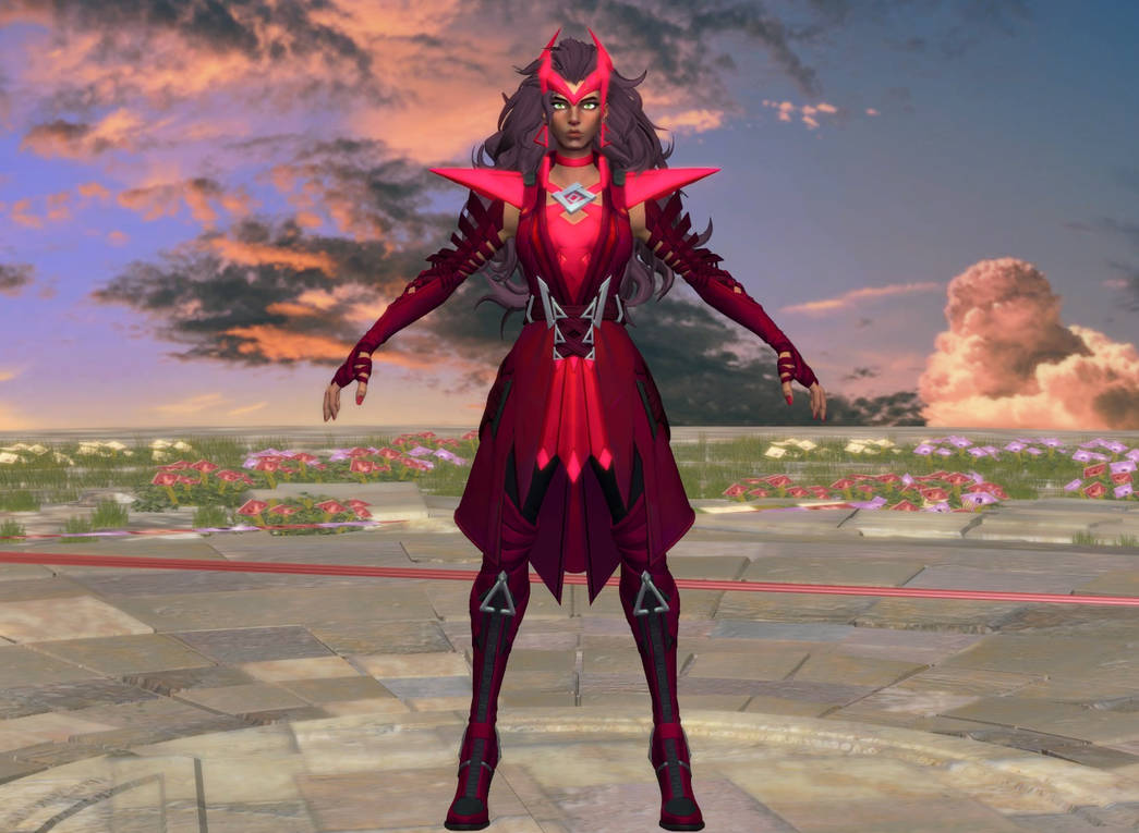 Model DL: Marvel Rivals Scarlet Witch by WOLFBLADE111 on DeviantArt