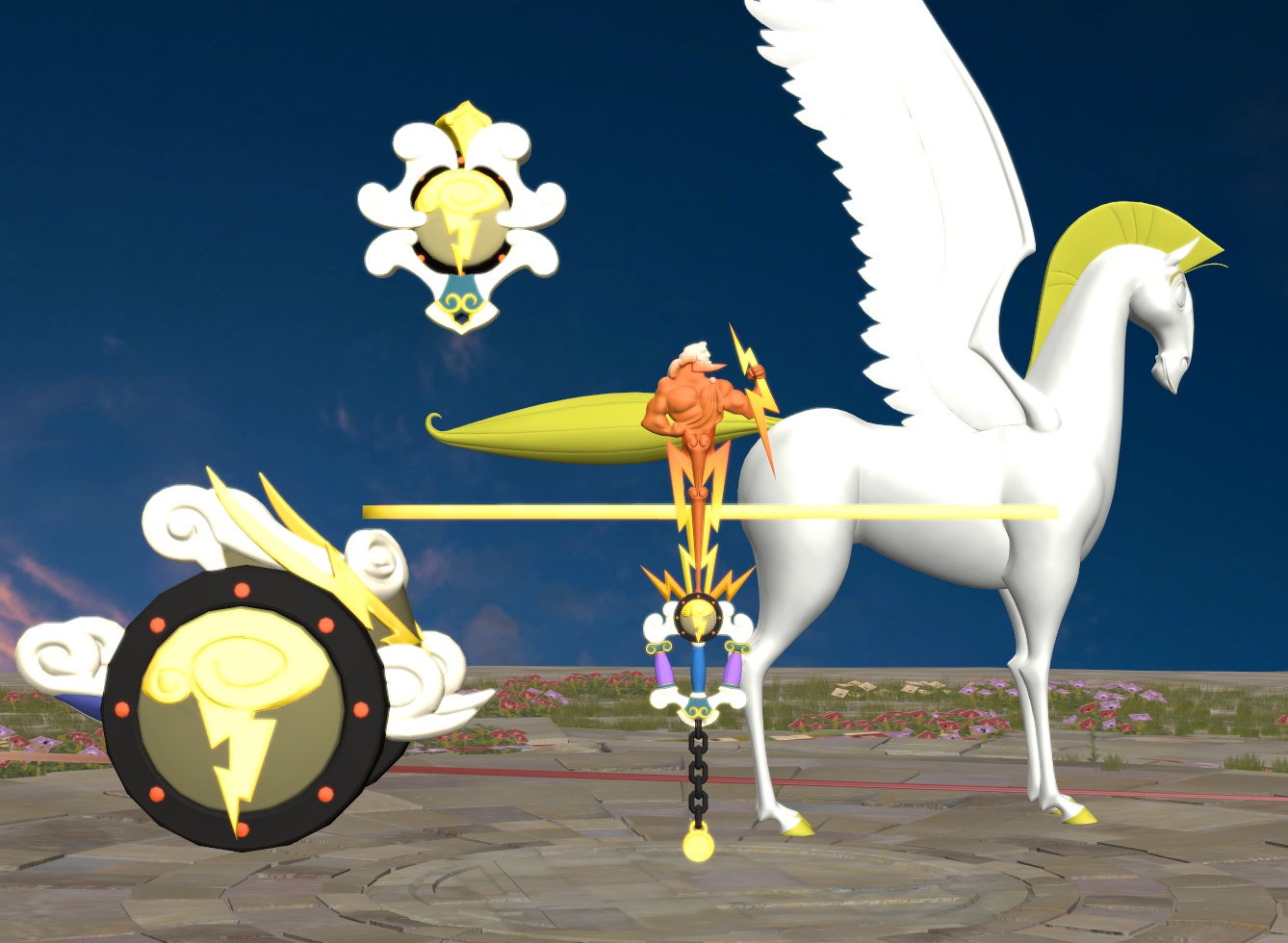 Model DL: KH3 Hero's Origin Keyblade by WOLFBLADE111 on DeviantArt