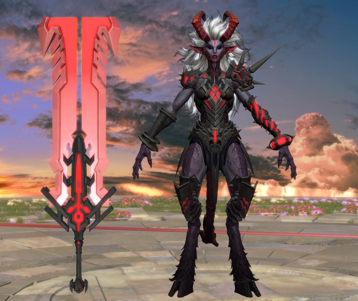 Model DL: Marvel Rivals Darkchylde by WOLFBLADE111 on DeviantArt