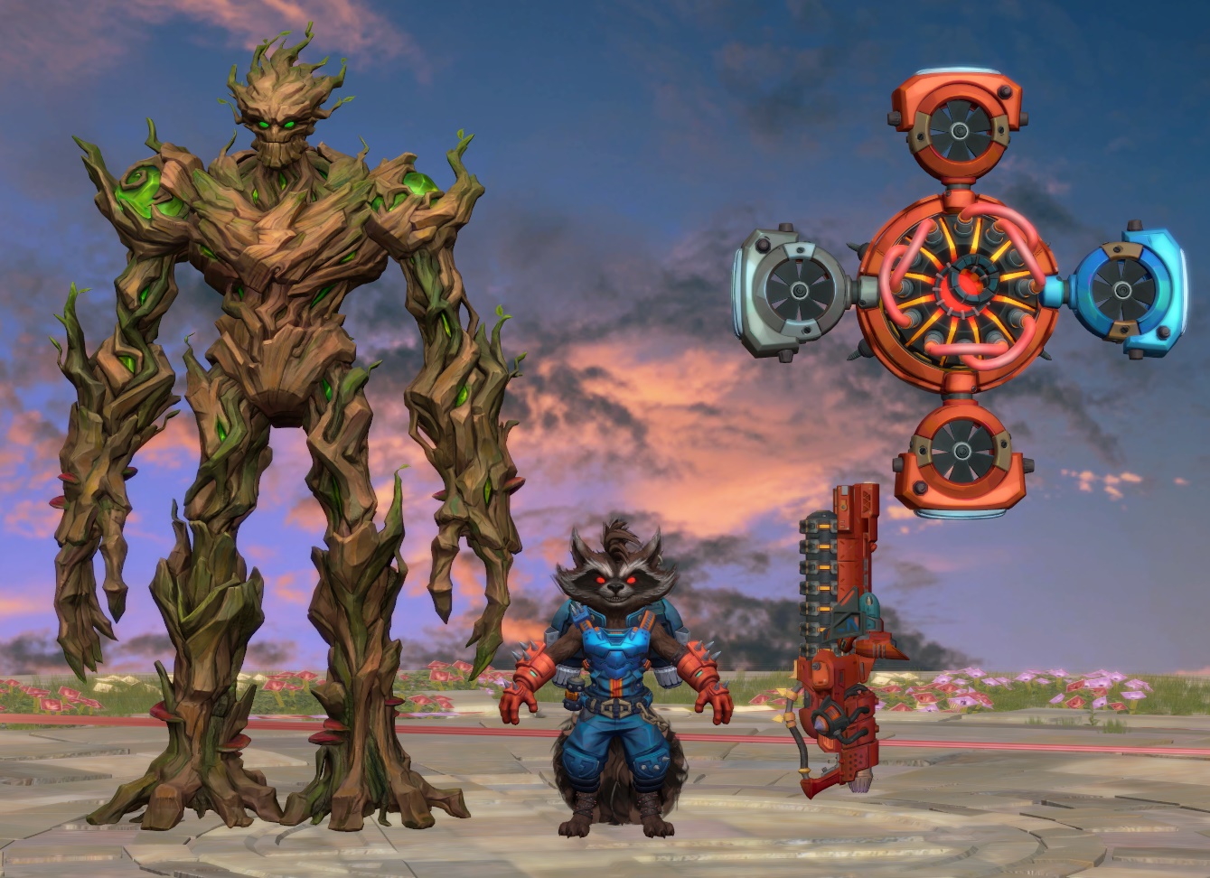 Model DL: Marvel Rivals Rocket and Groot Two Pack by WOLFBLADE111 on ...