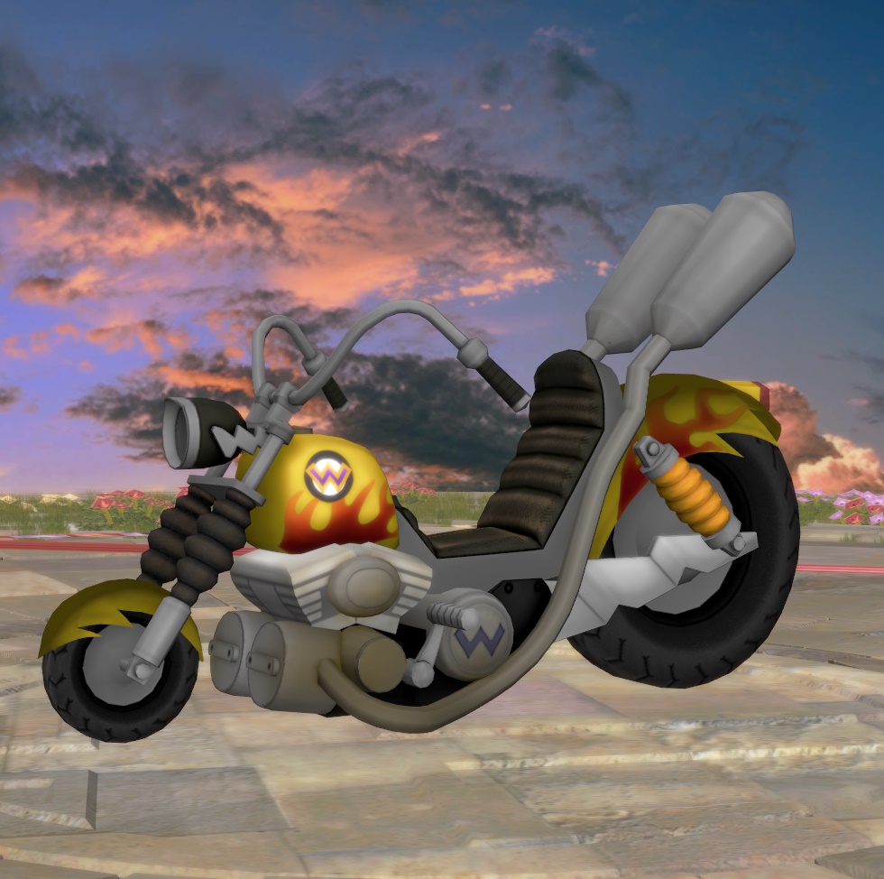 Model DL: Wario's Bike by WOLFBLADE111 on DeviantArt