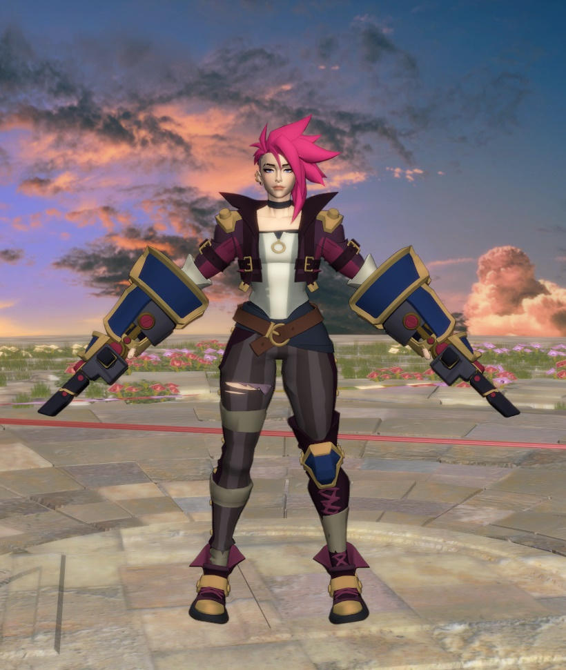 Model DL: 2XKO Vi by WOLFBLADE111 on DeviantArt