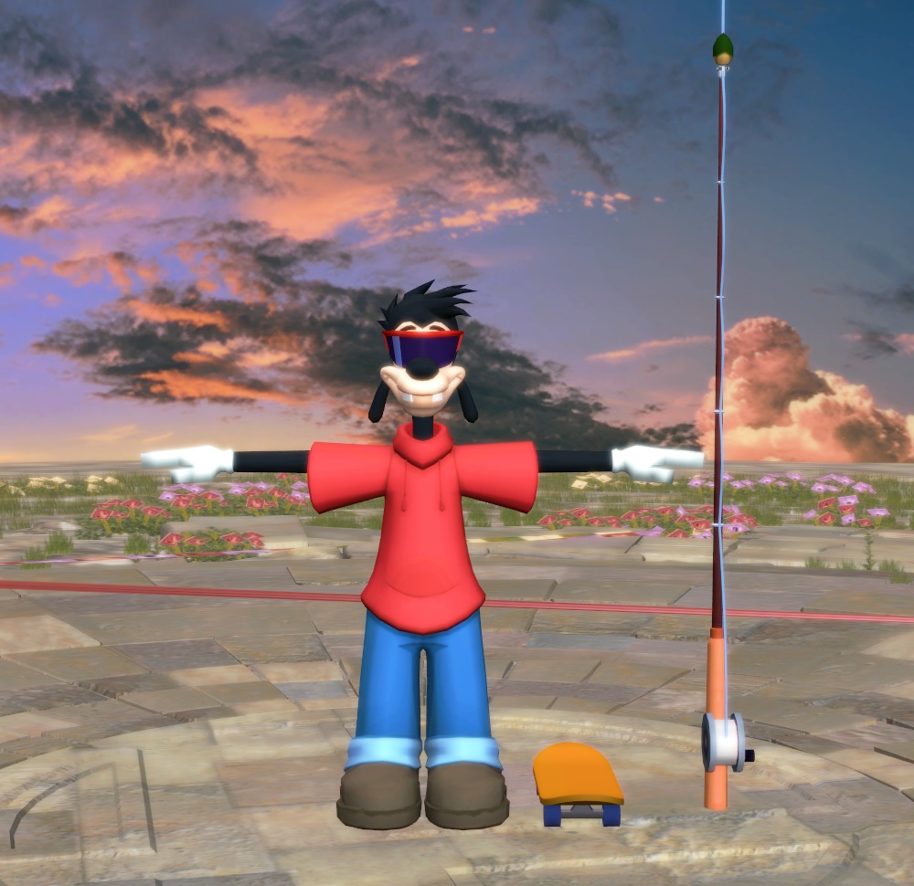 Model DL: Disney Sorcerer's Arena Max Goof by WOLFBLADE111 on DeviantArt