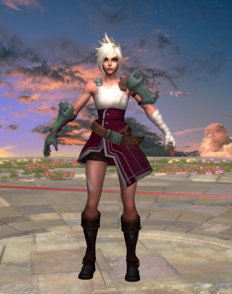 Model DL: LoL WR Riven by WOLFBLADE111 on DeviantArt