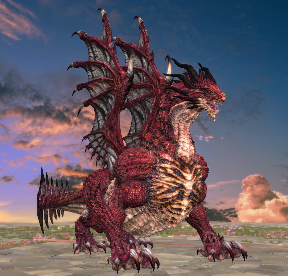 Model DL: FF7Rebirth Red Dragon by WOLFBLADE111 on DeviantArt