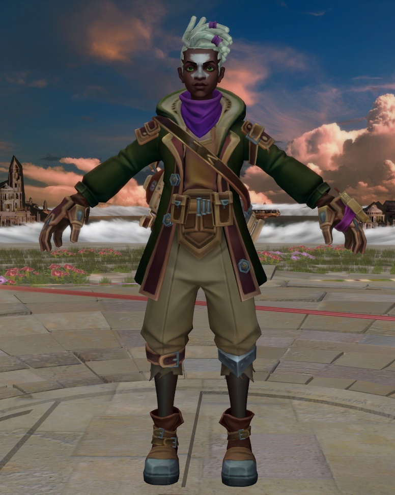 Model DL: LoL WR Firelight Ekko by WOLFBLADE111 on DeviantArt