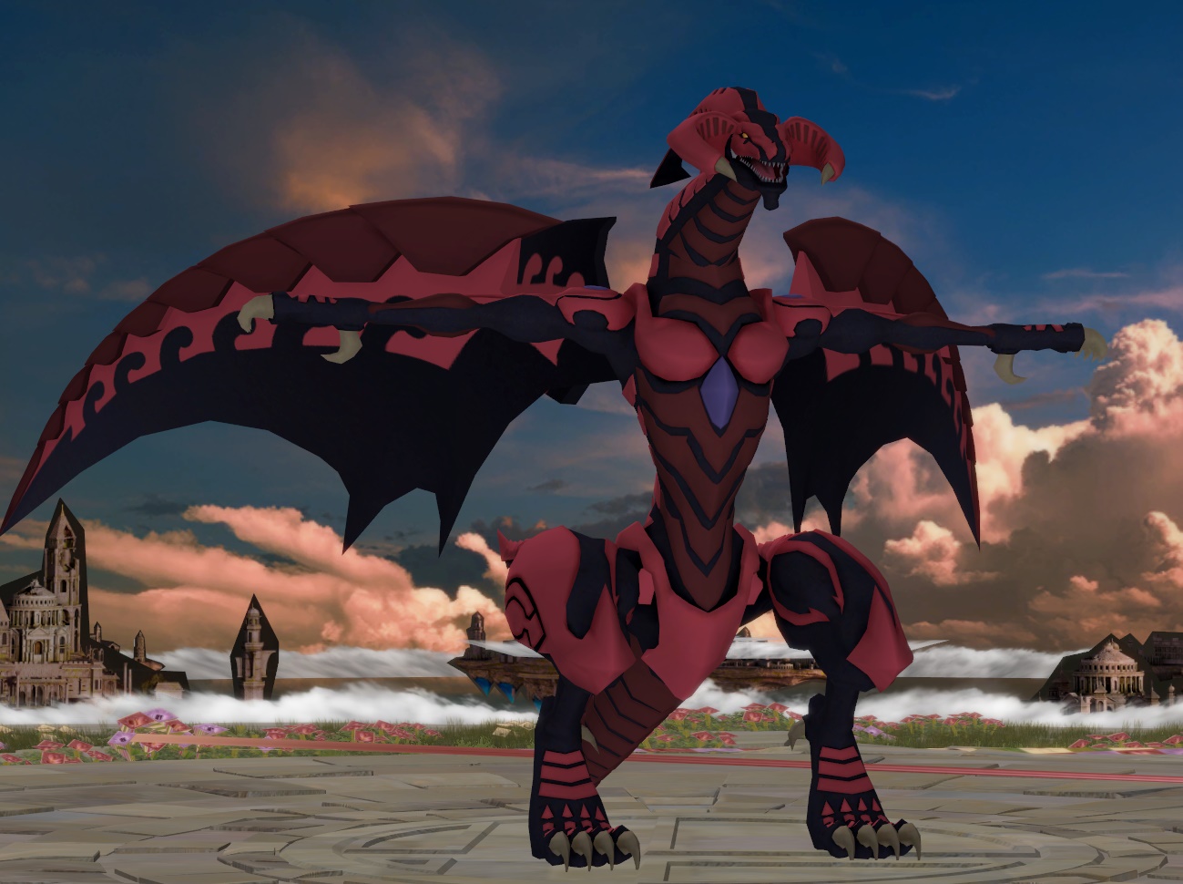 Model DL: Red Nova Dragon by WOLFBLADE111 on DeviantArt