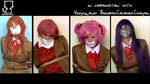 Video Doki Doki Bondage Club by Natsuko-Hiragi