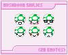 Green Mushroom Smilies