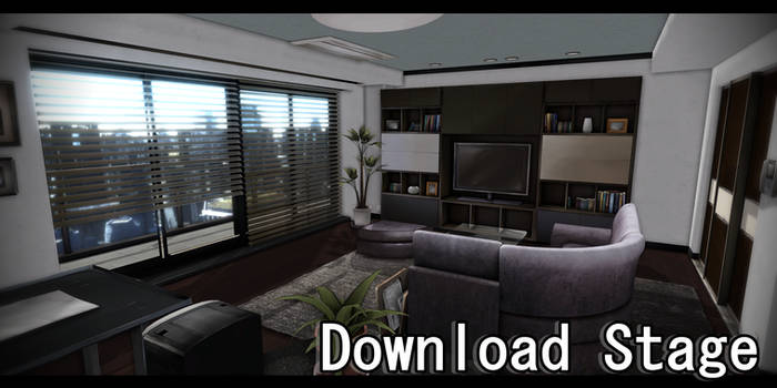 MMD Stage - Fancy Apartment