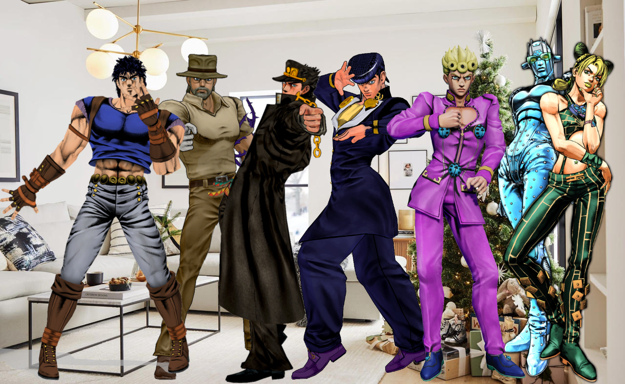 Jojo's Bizarre Christmas by CrazyChris622 on DeviantArt