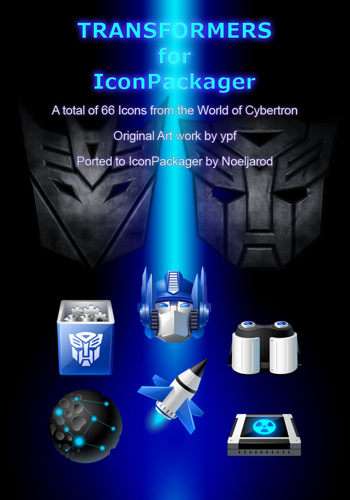 Transformers for Iconpackager
