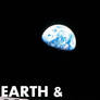 Wallpaper Earth and Moon