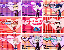 Pokemon Valentines Day Crds