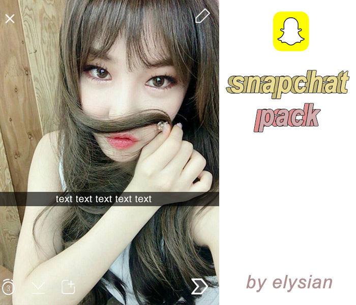 Snapchat Template By Elysian by tzxico on DeviantArt Snapchat Template By Elysian by tzxico on DeviantArt