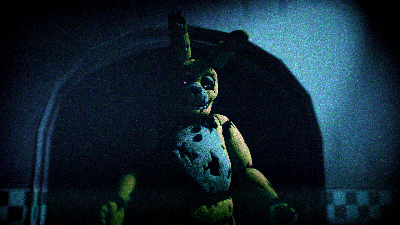 fnaf c4d Yellow Rabbit Render by amongusdc2minusspeed on DeviantArt