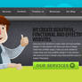 Website Header PSD File