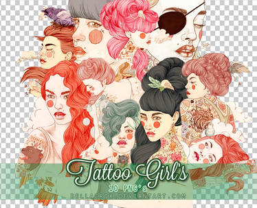 Tattoo Girls PNGs