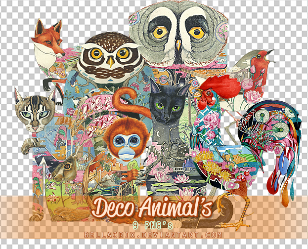 Deco Animals PNGs