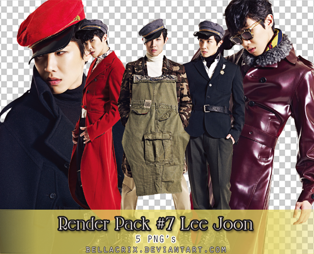 Render Pack #7 Lee Joon