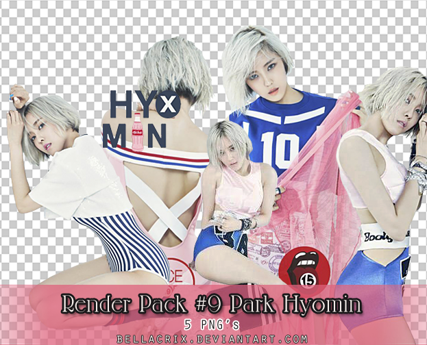 Render Pack #9 Park Hyomin Nice Body