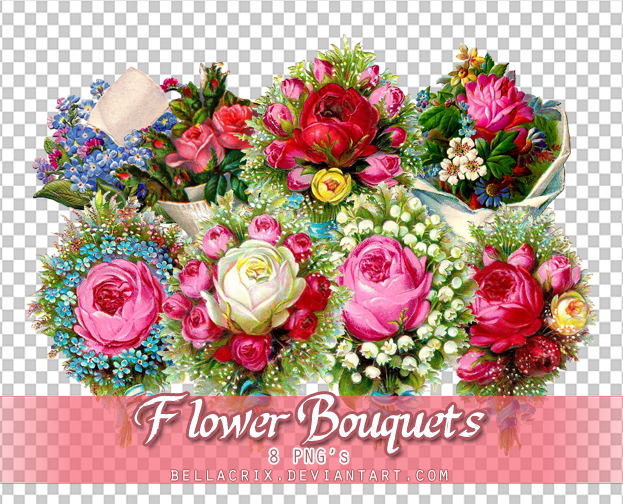 Flower Bouquets PNGs