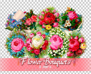 Flower Bouquets PNGs