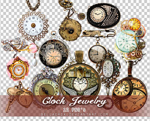 Clock Jewelry PNGs