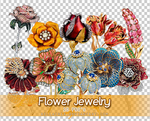 Flower Jewelry PNGs