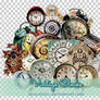 Vintage Clocks PNGs