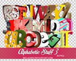 Alphabetic Stuff 3 by Bellacrix