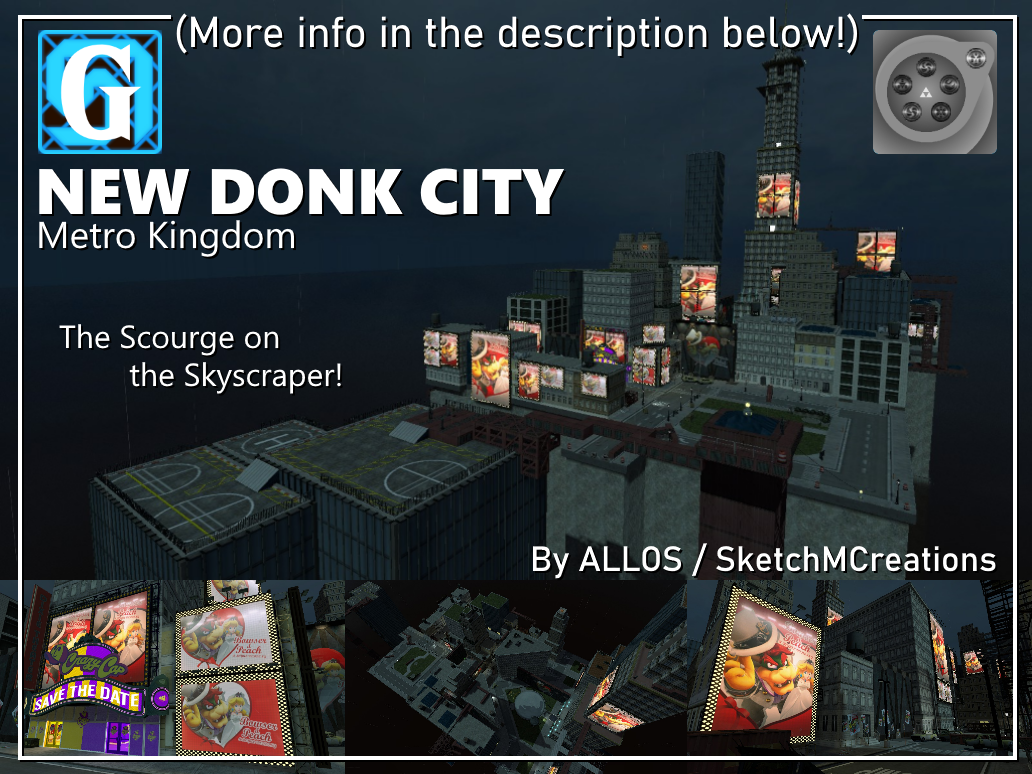 Map - New Donk City (Bowser Takeover) by SecminourTheThird on DeviantArt